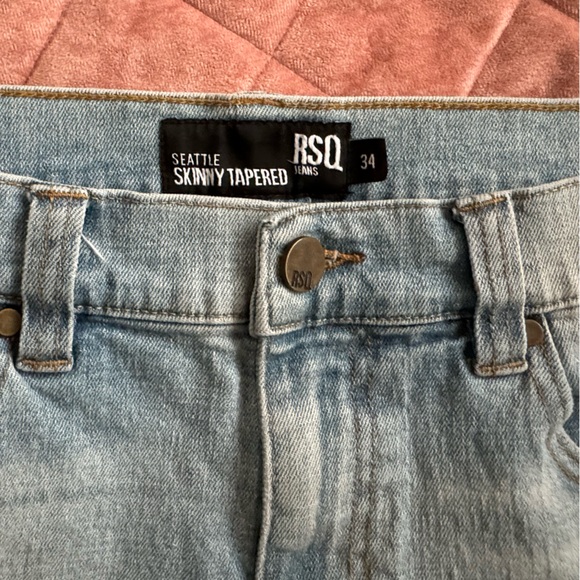 RSQ ‘Seattle Skinny Tapered’ Jeans - Picture 3 of 3